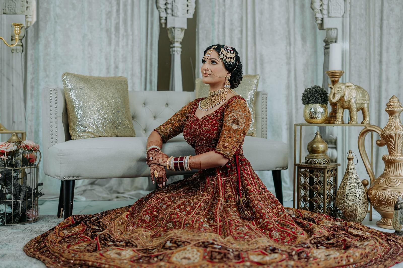Beautiful henna art on hands